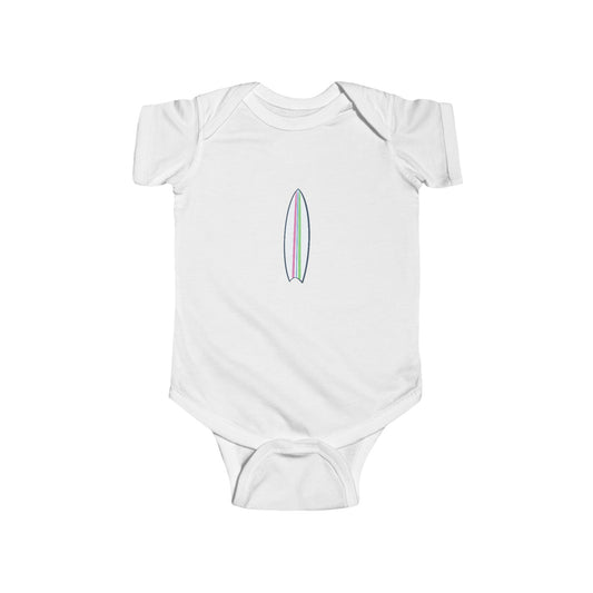 Baby Surfboard Onesie – Minimal Surf Infant Bodysuit