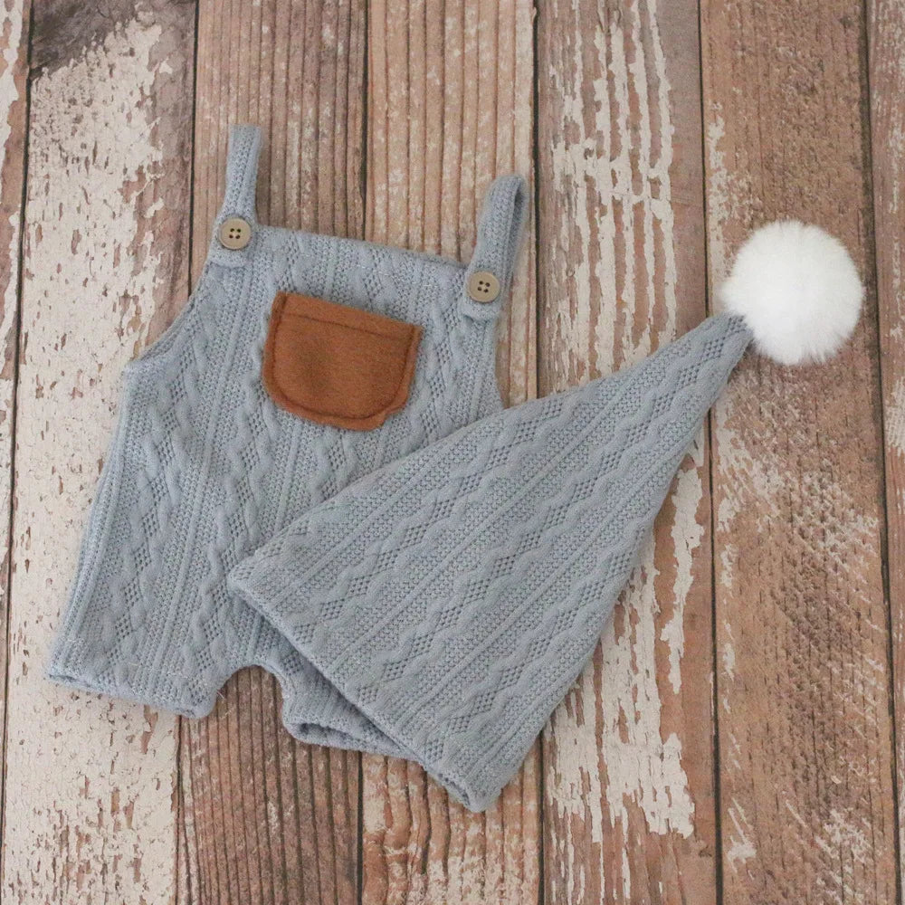 Newborn Photography Hat and Romper