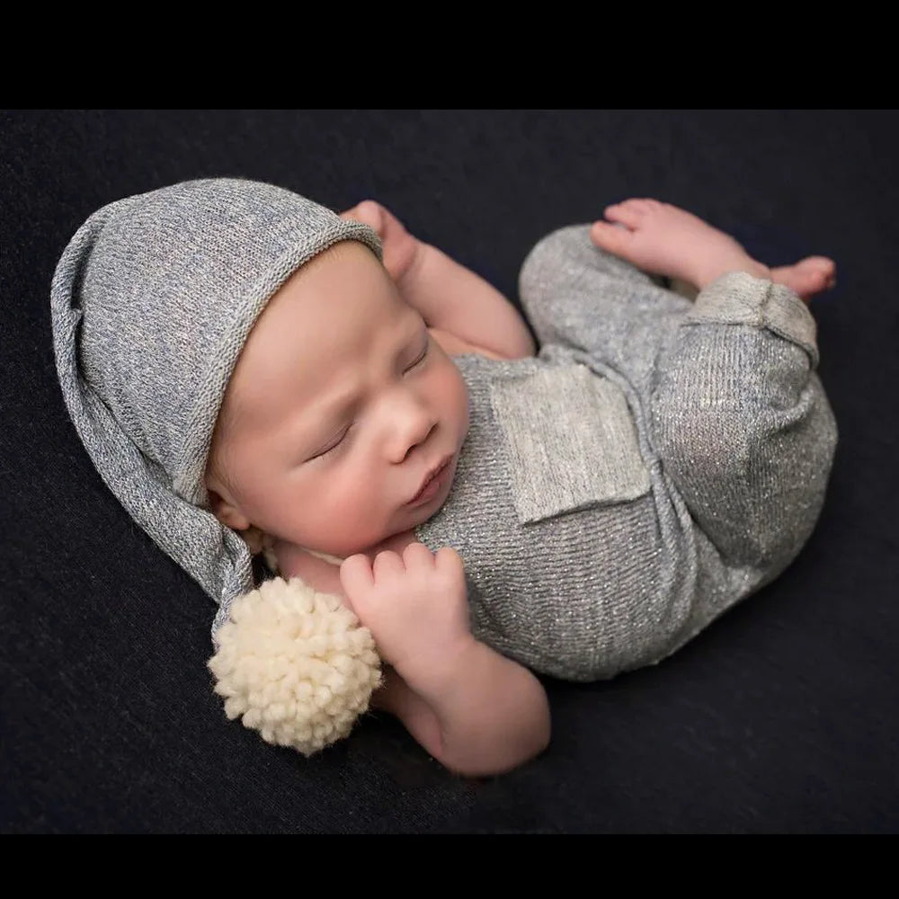 Newborn Photography Hat and Romper