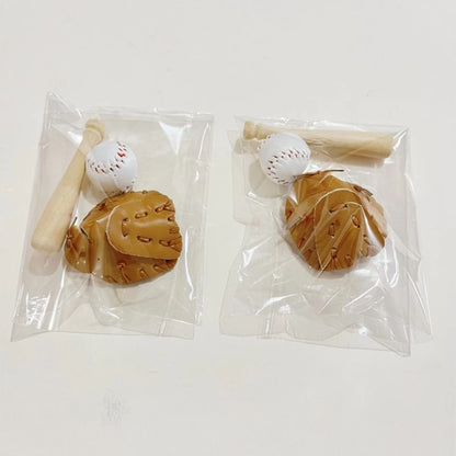 Mini Baseball Bat and Glove Set Props