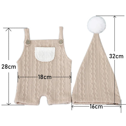 Newborn Photography Hat and Romper