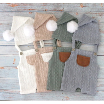 Newborn Photography Hat and Romper