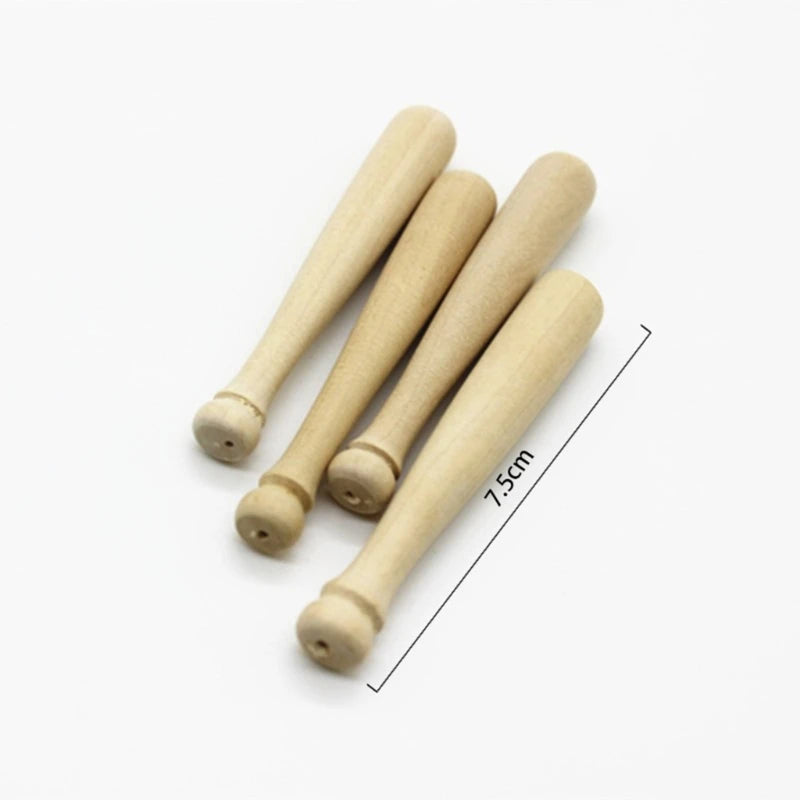 Mini Baseball Bat and Glove Set Props
