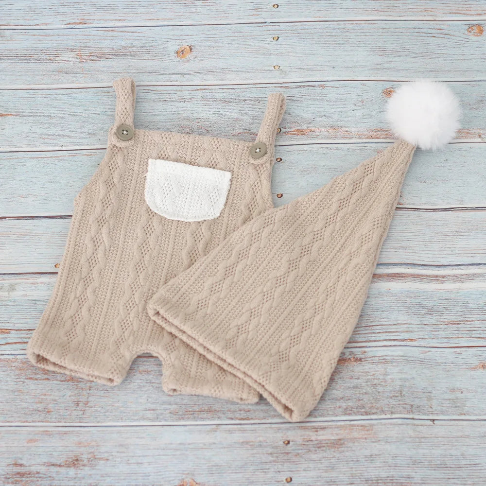 Newborn Photography Hat and Romper