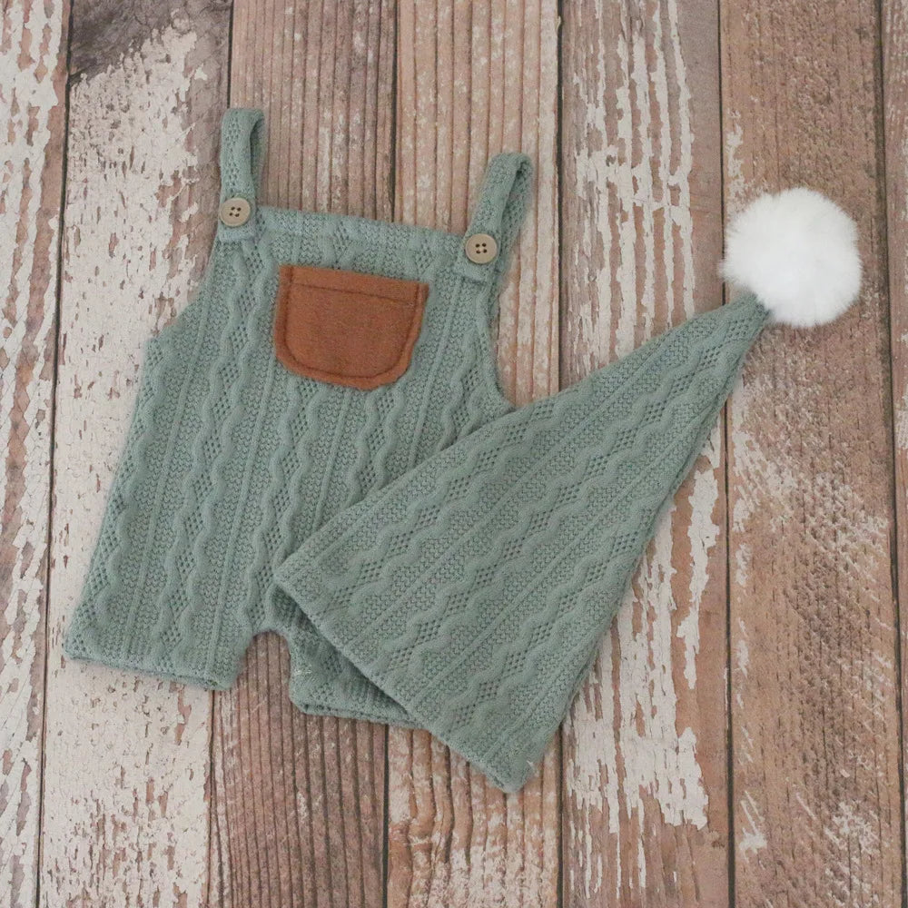 Newborn Photography Hat and Romper